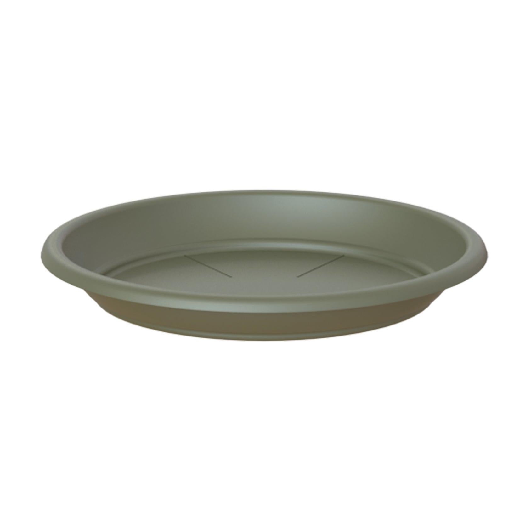 Sottovaso per vaso da fiori Vulcano in terracotta H 4.8 x 36 | Leroy