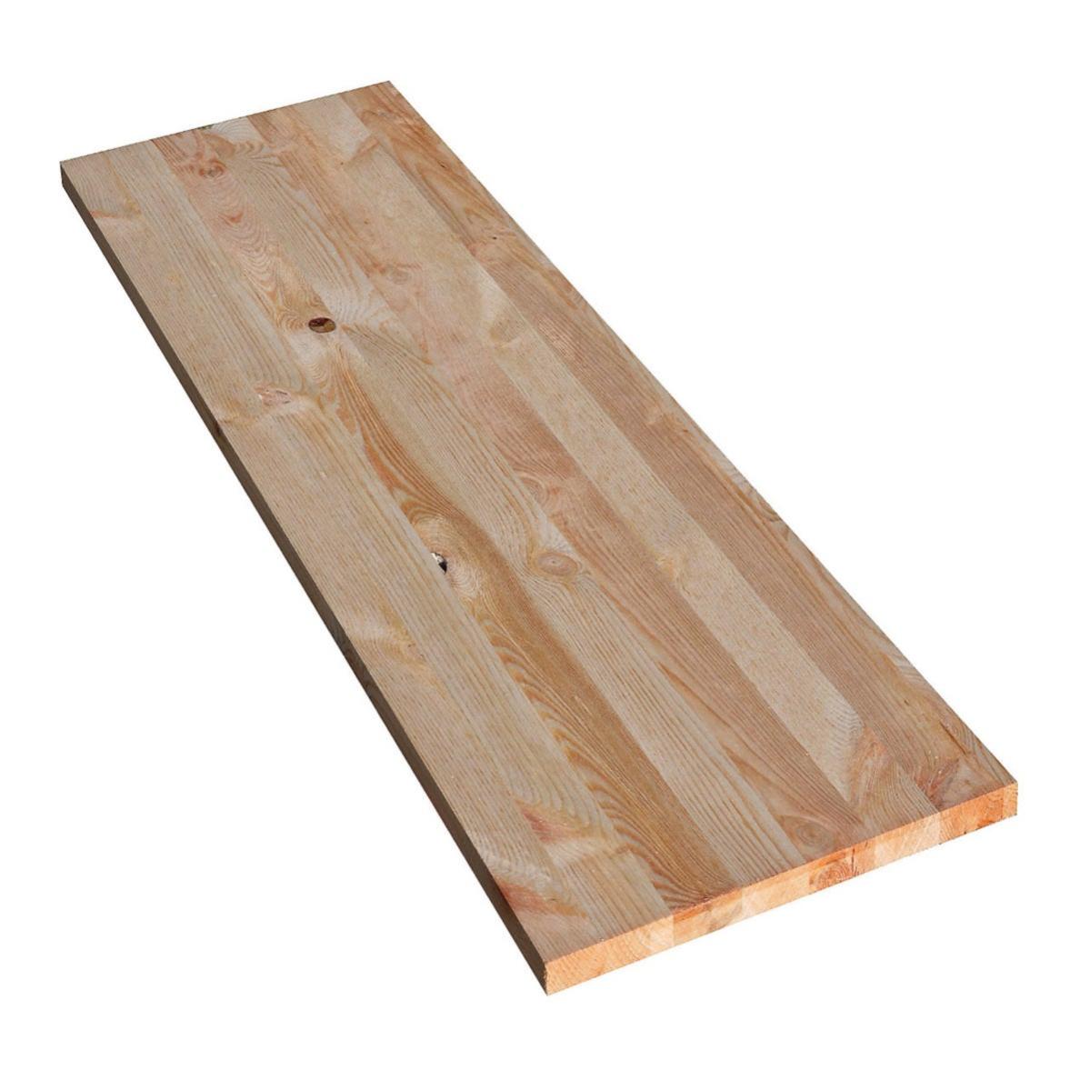 Tavola Legno massello pino 1° scelta 150 x 60 cm Sp 18 mm Leroy Merlin