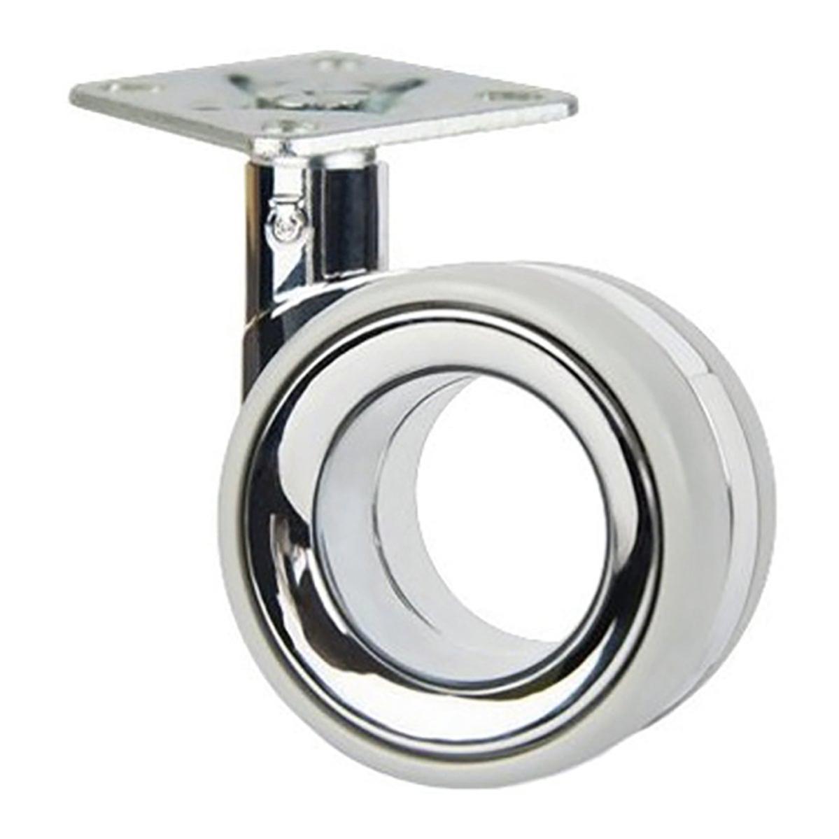 Ruote Hy-weld Rigide E Orientabili Set Di 4 Ruote In Acciaio 5x2" - 2 Rigide E 2 Girevoli, Per Carrelli, Mobili, Bancali Ruote Per Carrelli Hy-Weld - Foto 8