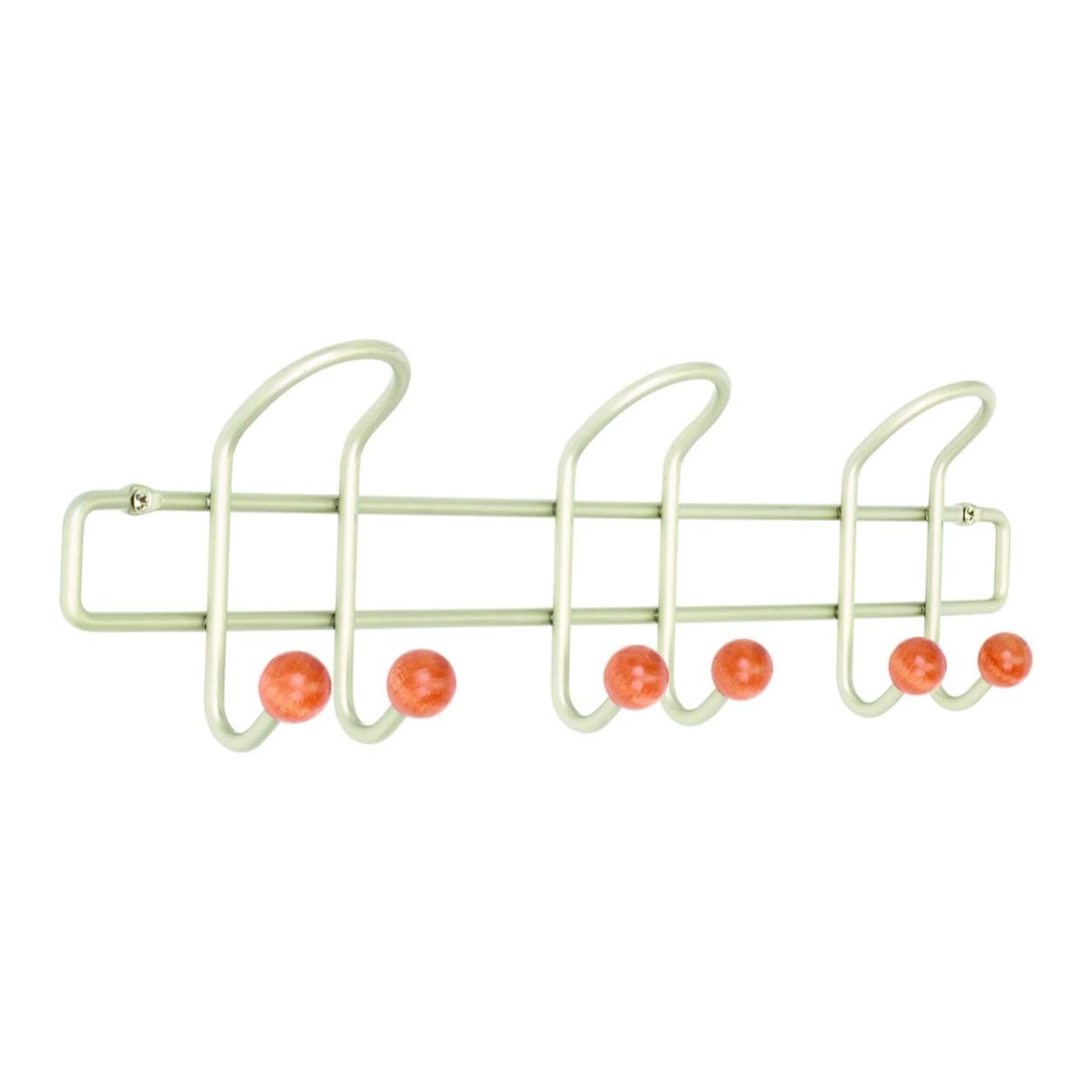 Appendiabiti Da Avvitare 70750 In Metallo Oro Opaco 6 Ganci L 60 X H 23 Cm 82831575