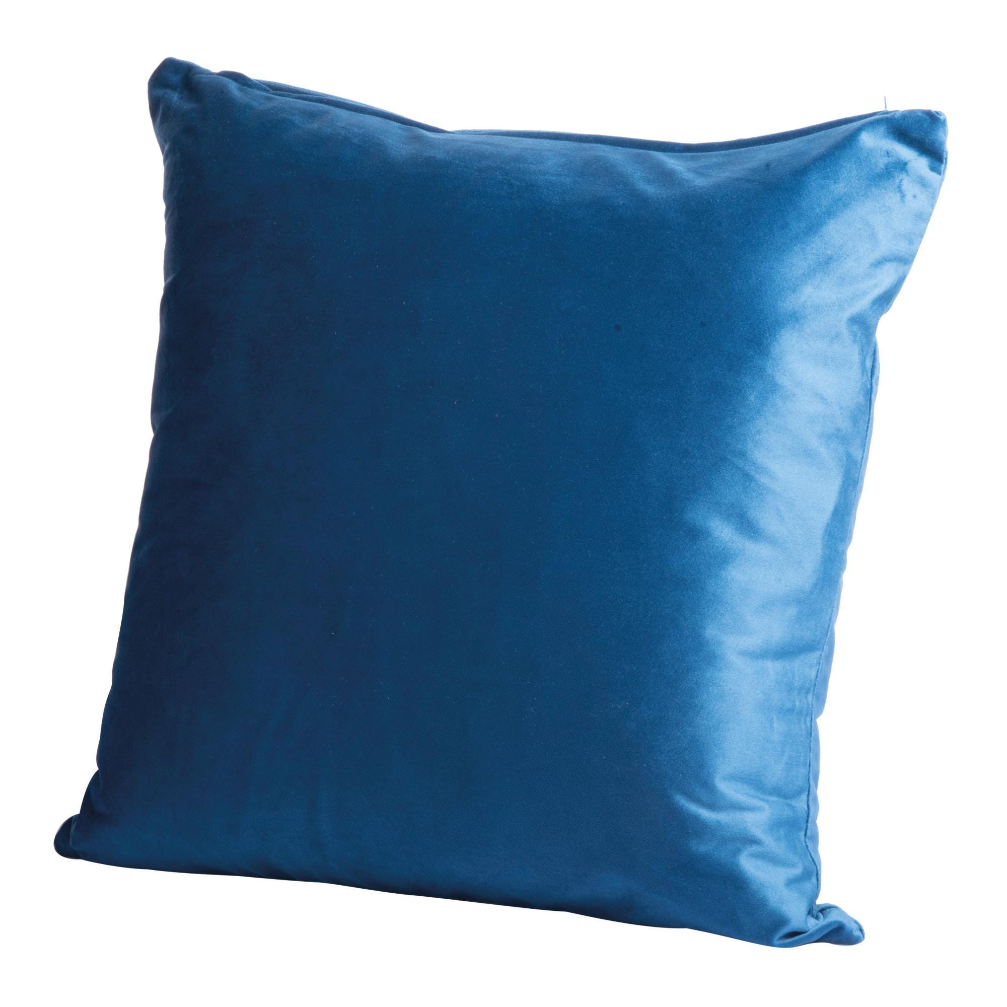 Cuscino Suede blue 50x50 cm