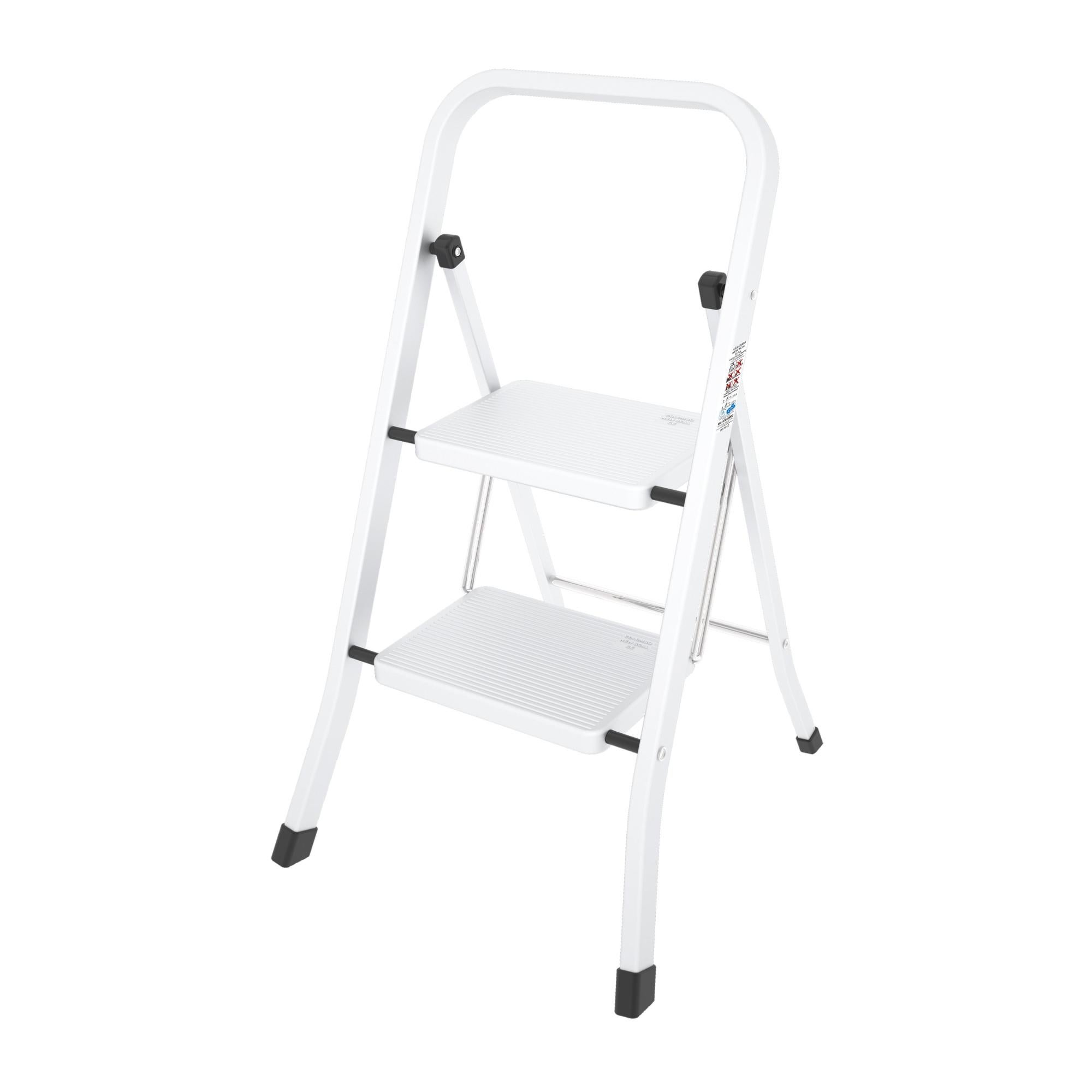 Scaletta 2 gradini, Sgabello, Sgabello pieghevole