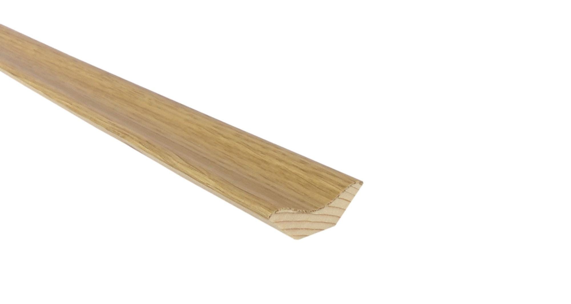 Angolare 20 pezzi in legno colore rovere naturale 36x36 x L 2400 mm ...