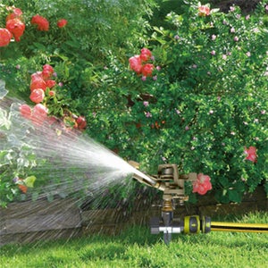 VONROC Irrigatore oscillante da giardino. Area di spruzzatura fino a 280m²