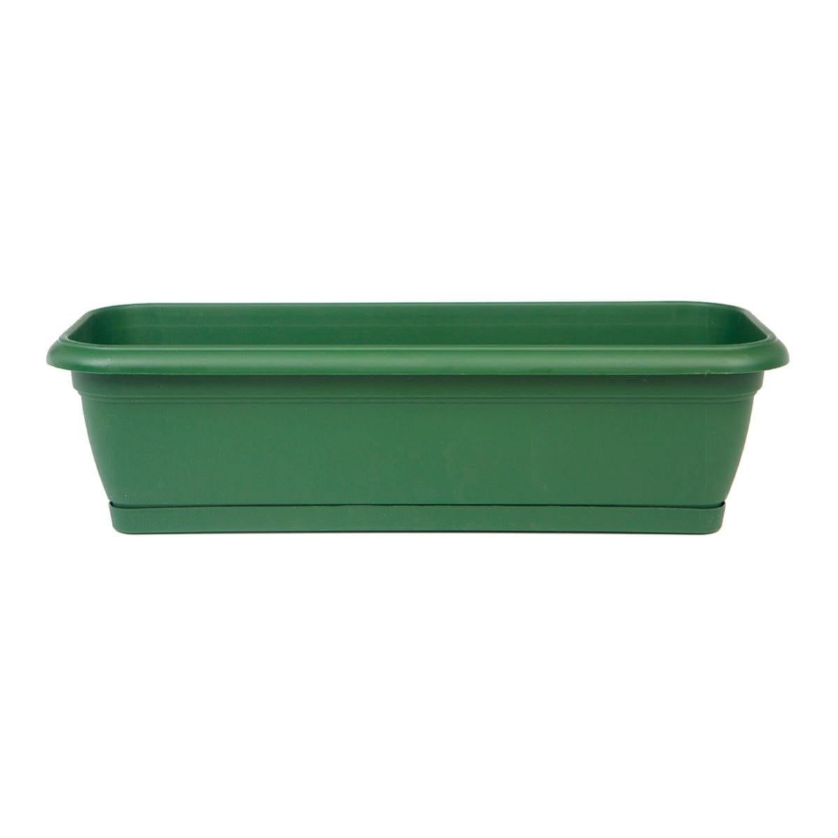 BALCONETTA RETTANGOLARE I.C.S. 40x20x18 cm L.8 fioriera in polipropilene riserva EUR 12,57
