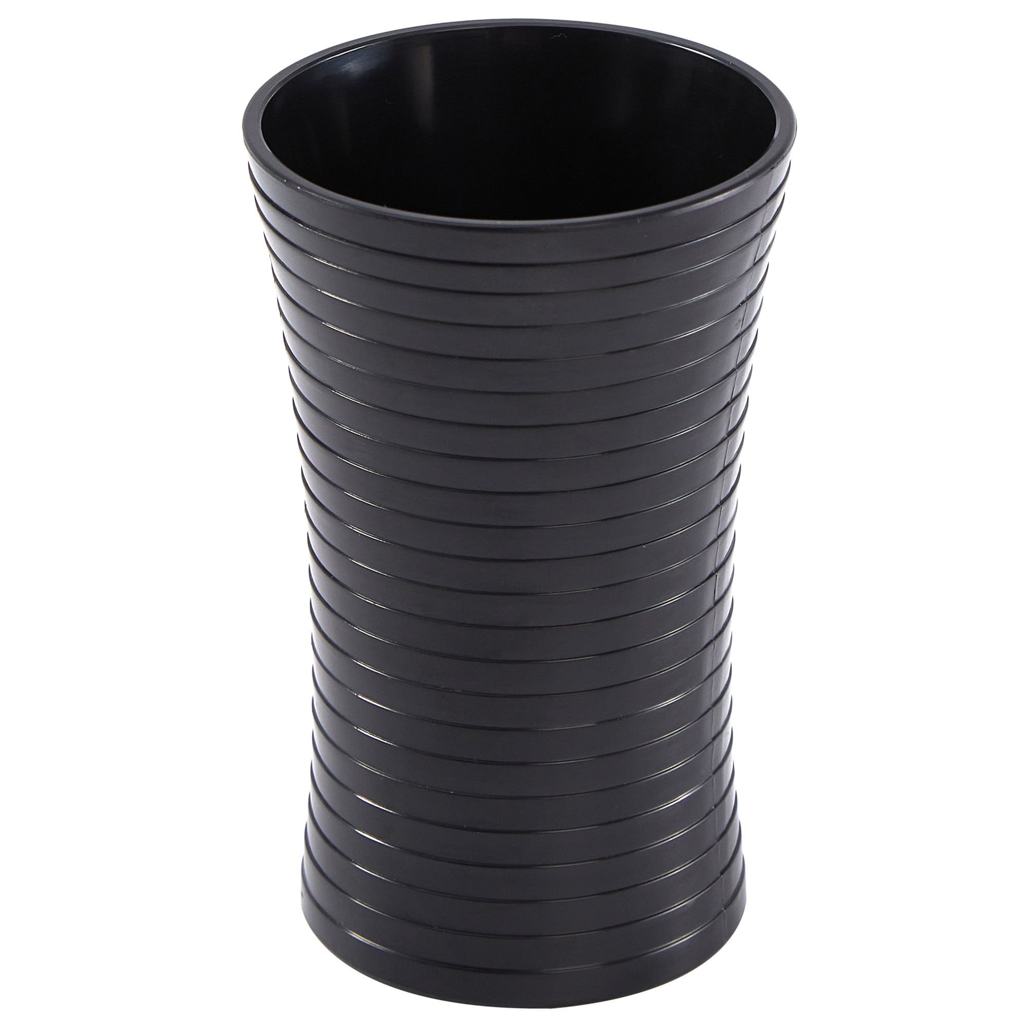 Bicchiere porta spazzolini minimal in vetro a parete Asti