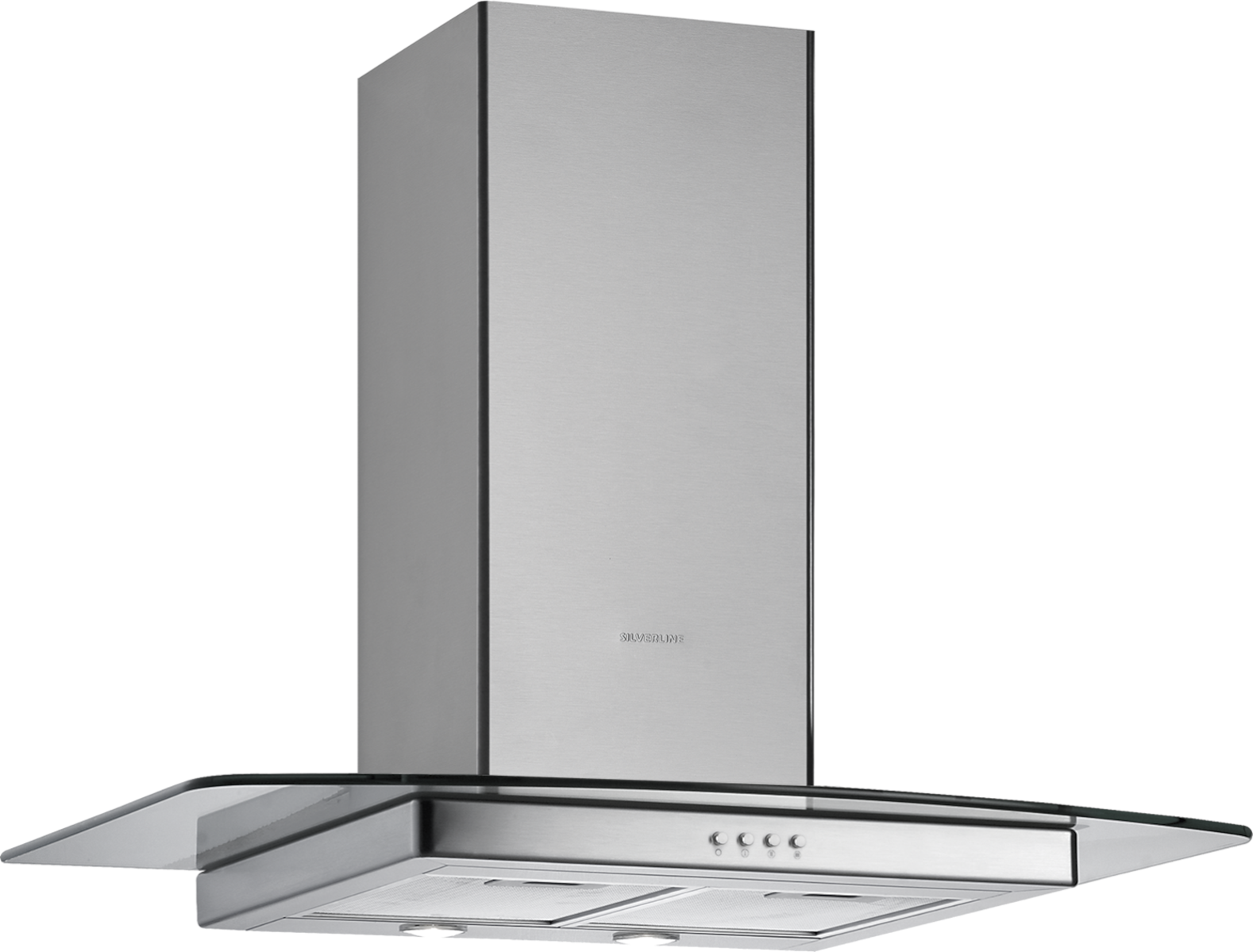 Cappa sottopensile 1201 SILVERLINE grigio inox L 60 cm