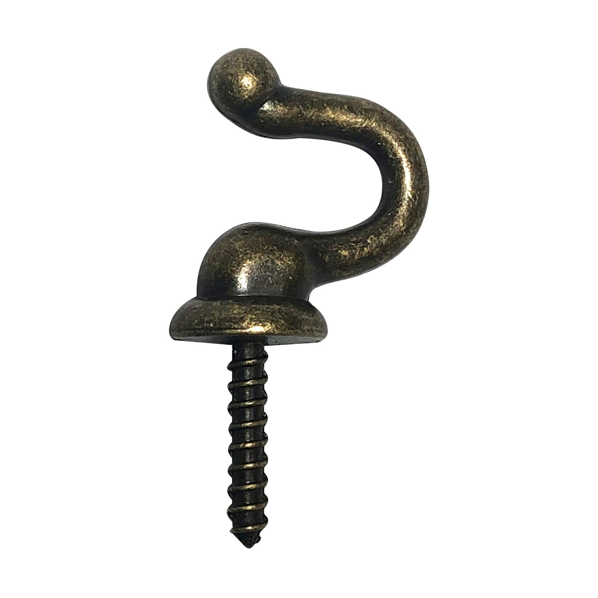 EisenRon Ganci A Vite Curvi, 3,3 X 40/12 Mm, Zincati, 25 Pezzi - Foto 7