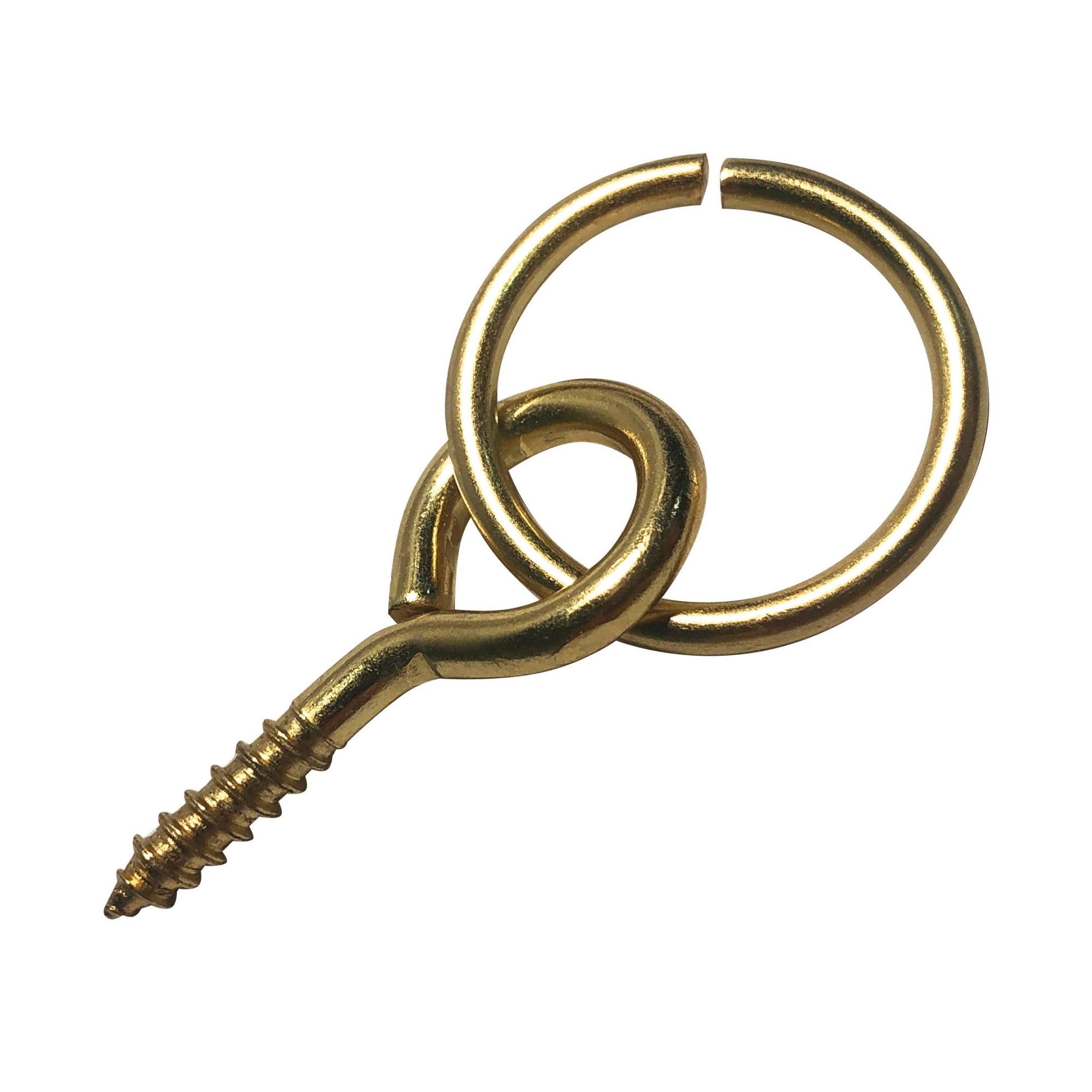 Gancio A Vite In Acciaio 3,5 Mm | Leroy Merlin