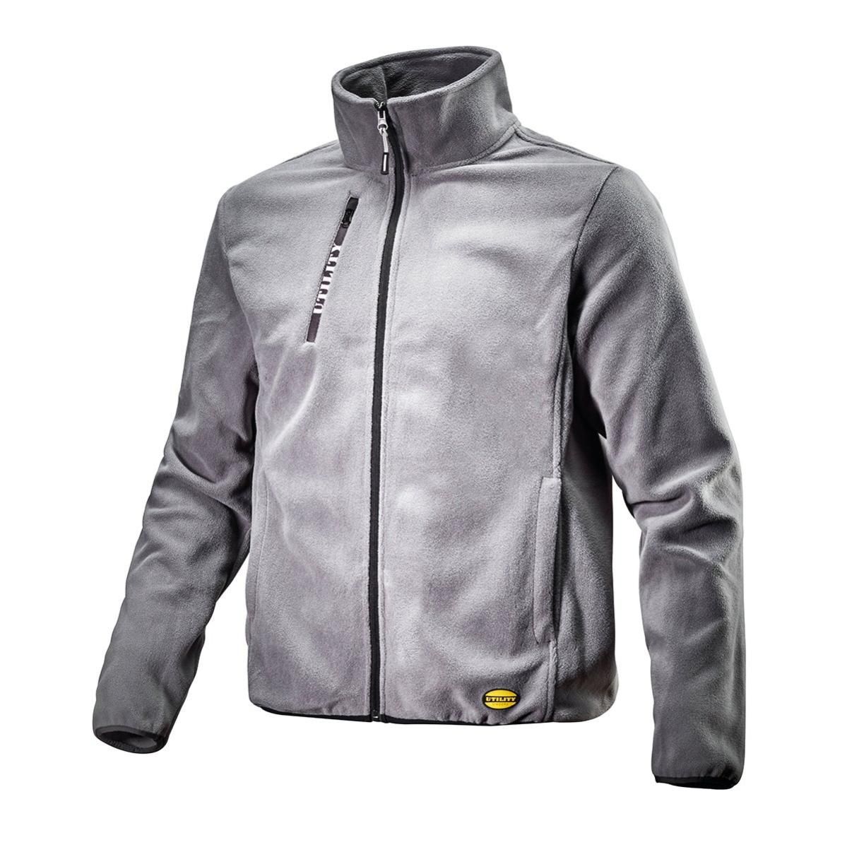 Felpa da lavoro DIADORA UTILITY Sweat Pile FZ tg M grigio Leroy Merlin
