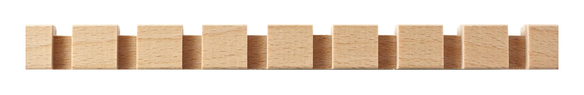 Asta Rettangolare In Faggio Grezzo 2440 X 31 X 20 Mm . Confezione Da 2 Pezzi 82941916 - Foto 3