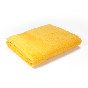 Asciugamani Set da Bagno 100% Spugna di Cotone Egiziano 450gr 3 Pezzi,  Arancione Briebe Arancione Polka Dots