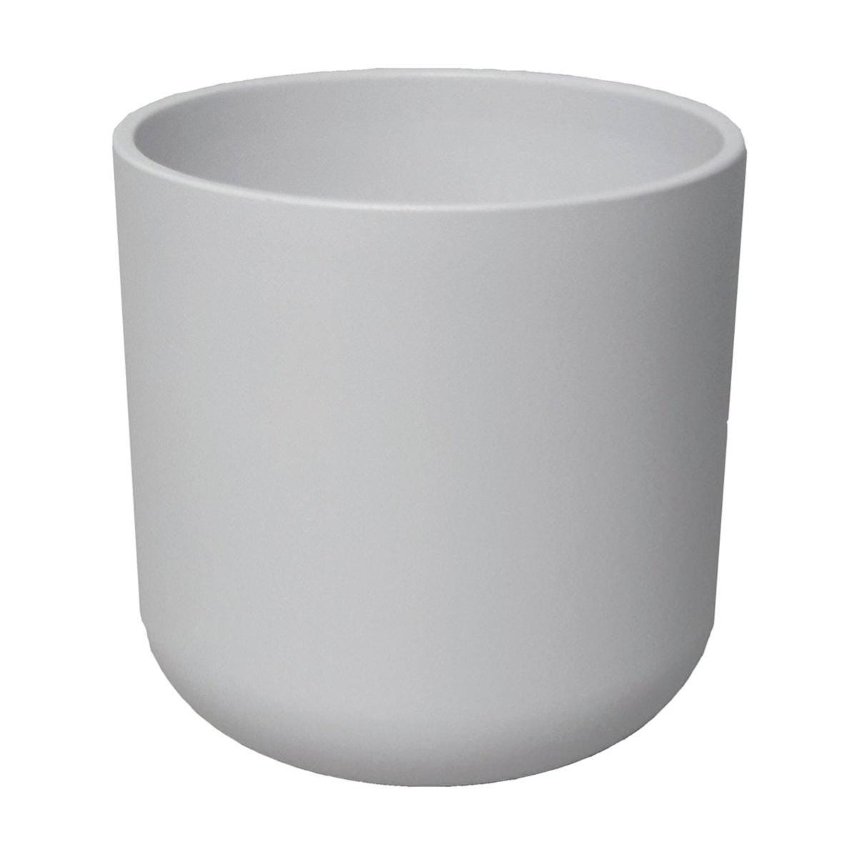 Coprivaso per piante e fiori Vibes Fold Round ELHO in polipropilene bianco H 23 cm 25 cm Coprivaso per piante e fiori Vibes Fold Round ELHO in polipropilene bianco H 23 cm 25 cm