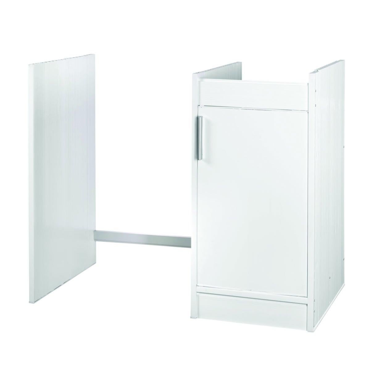Coprilavatrice Mobile Mongardi - Bianco, Dimensioni 68.5x64.5x88 Cm, In PVC