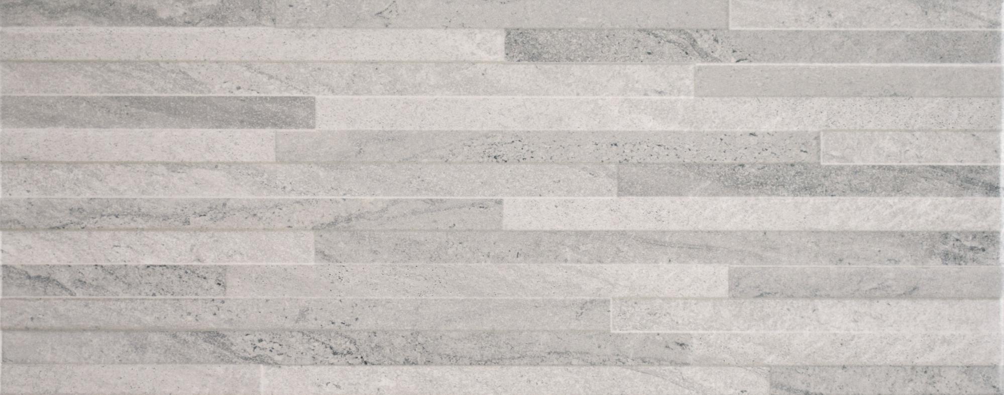 Piastrella per rivestimenti in ceramica effetto pietra sp. 8 mm. Stone  Structure grigio