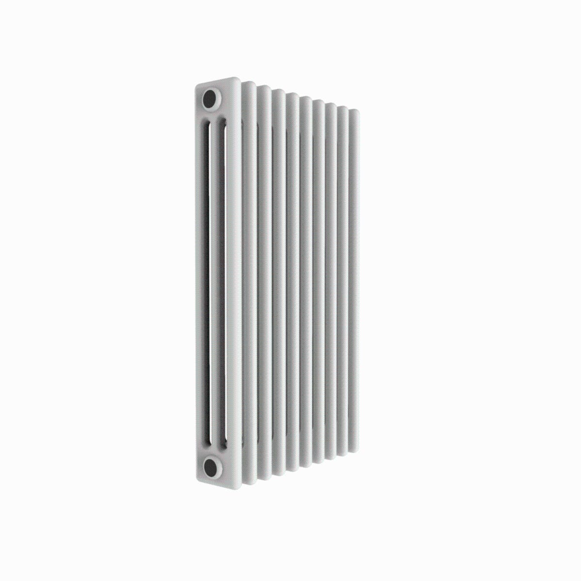 Radiatore acqua calda DE'LONGHI Marvys in alluminio, 10 elementi interasse  60 cm, bianco