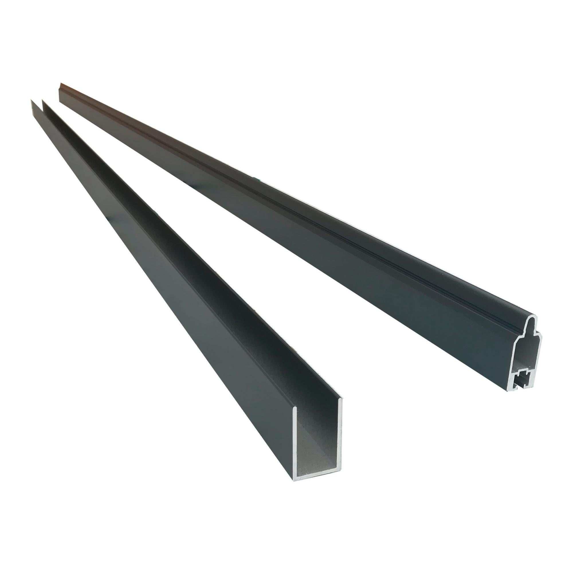 Profilati Alluminio Modulari 10 Profili Angolari Alluminio 30x30 Mm + 20 Fili Superiori - Kit Connettori Per Fai-da-te E Professionisti Profili In Alluminio - 3