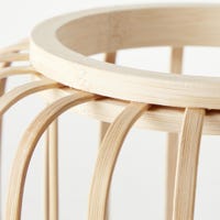 Lampada da tavolo in rattan boho, lampada da comodino, lampada da lettura, cesto di bambù, base in legno, paralume E27, lampada retrò per soggiorno, camera dei bambini, camera da letto Lampada da tavolo in rattan boho, lampada da comodino, lampada da lettura, cesto di bambù, base in legno, paralume E27, lampada retrò per soggiorno, camera dei bambini, camera da letto