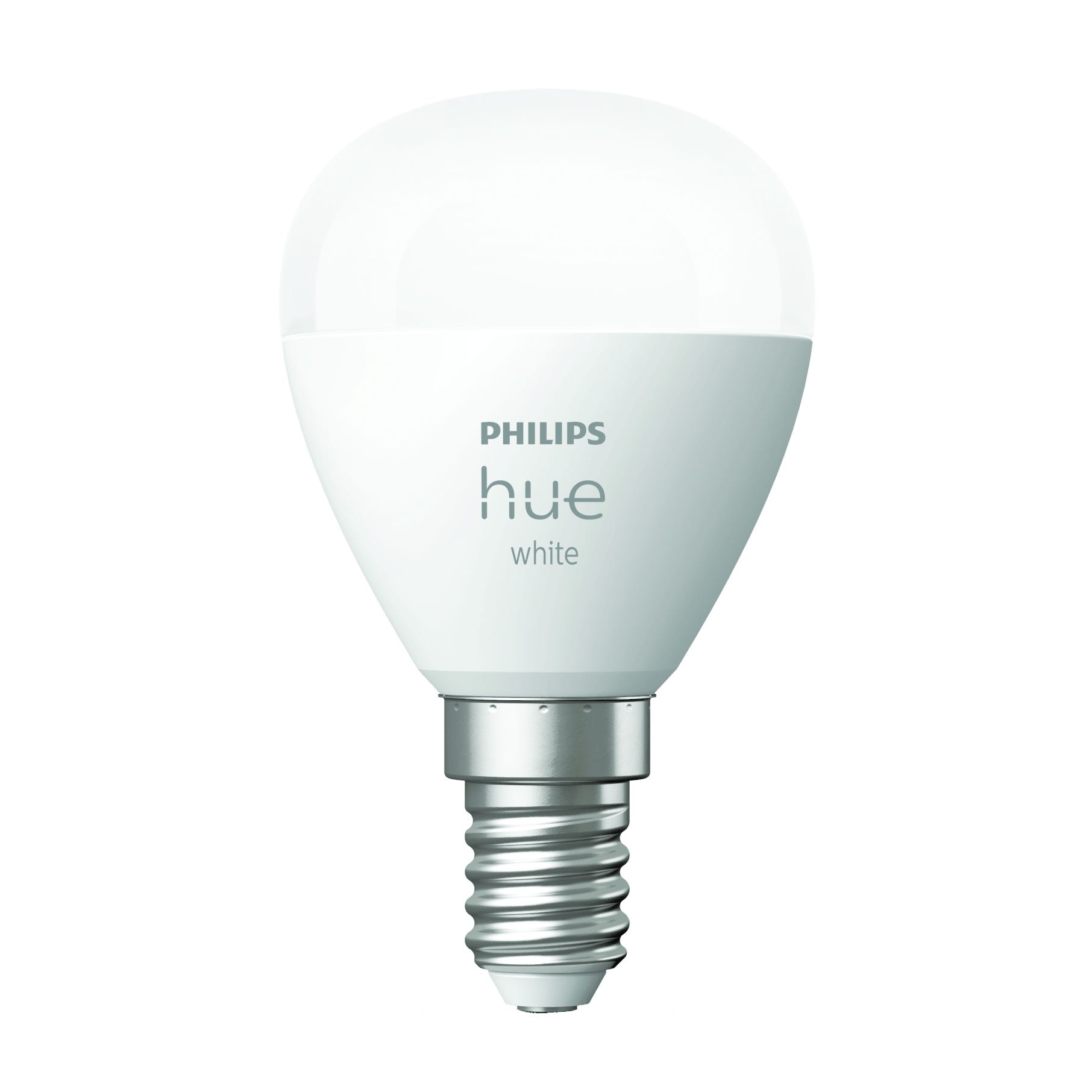 Lampadina smart LED, sferico, opaco, luce calda, 5.7W=470LM (equiv 5,7 W),  150° dimmerabile, PHILIPS HUE