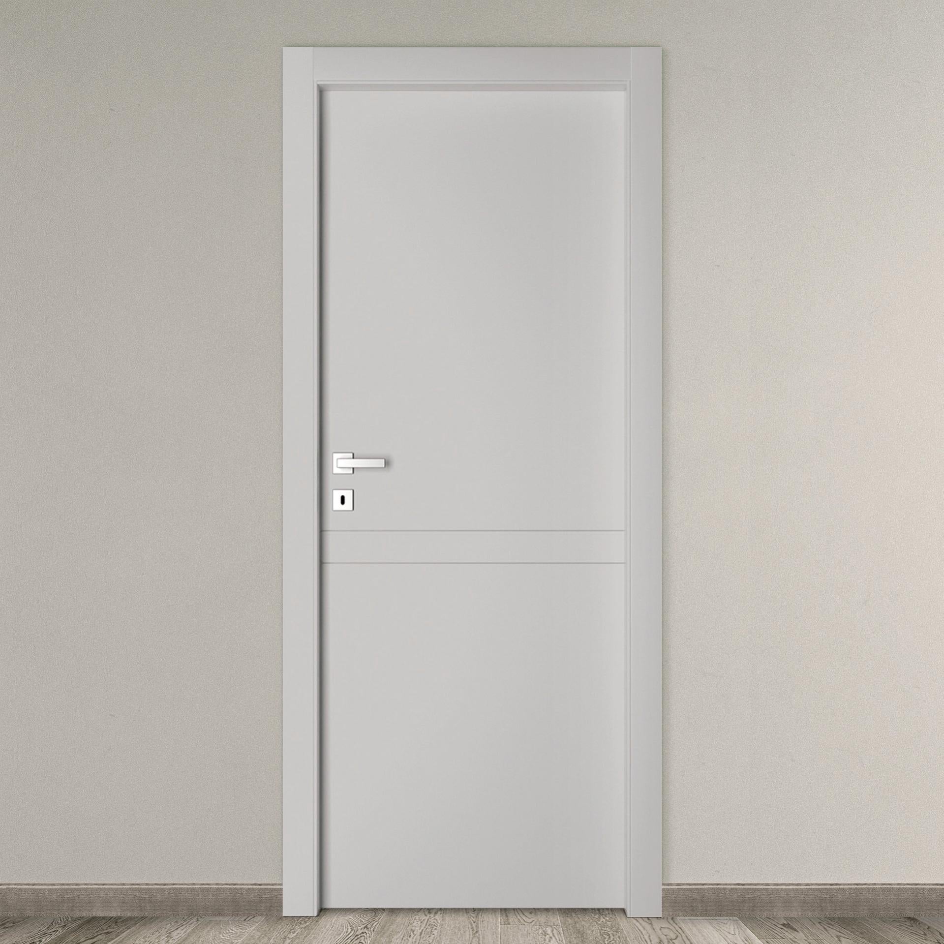 Testa Di Scopa In Gomma Grigio Click & Clean Di 5five – Spazzola Per Pavimenti Resistente E Pratica
