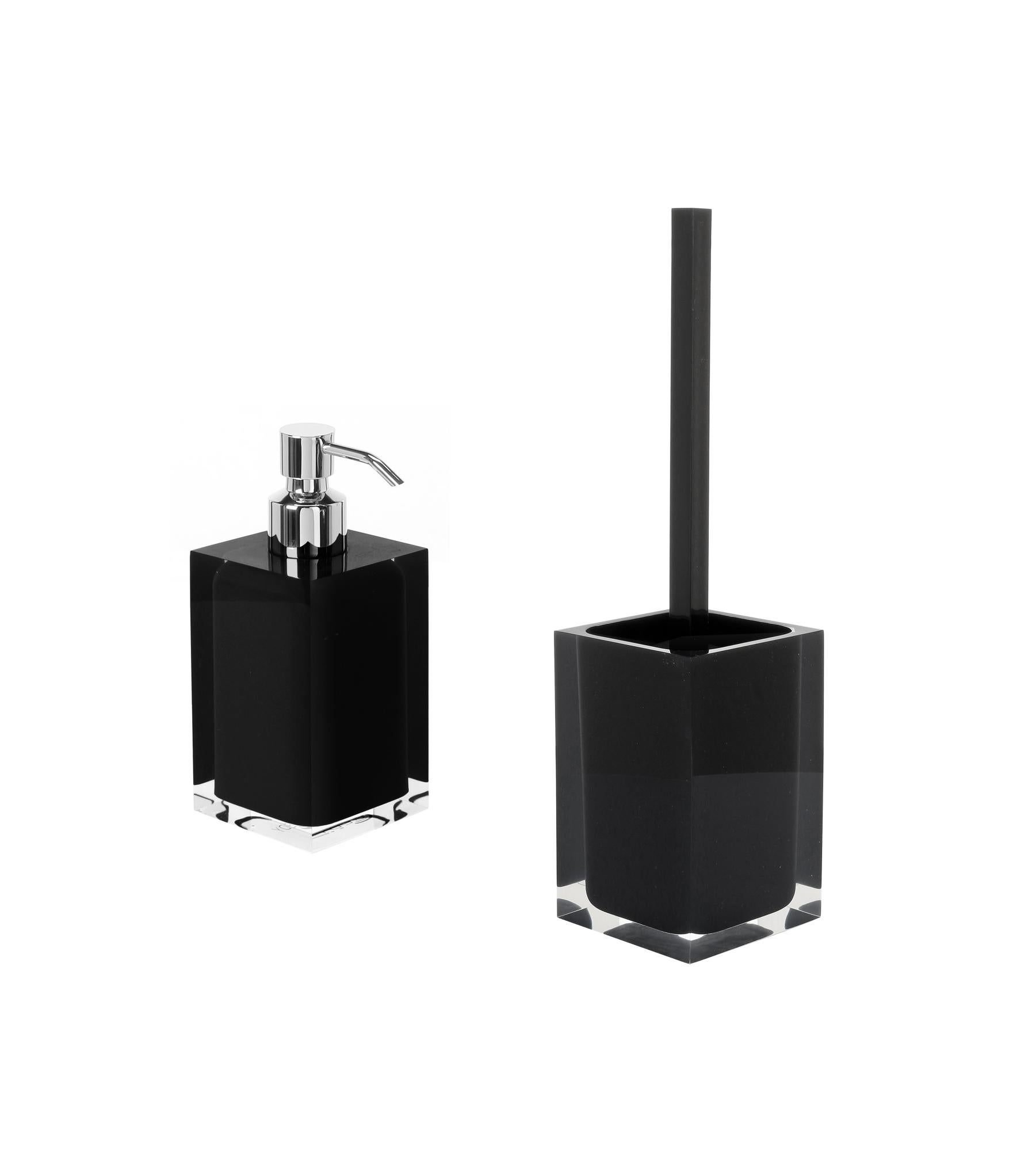 Piantana Bagno Frida Multifunzione Nero Opaco - Iperceramica