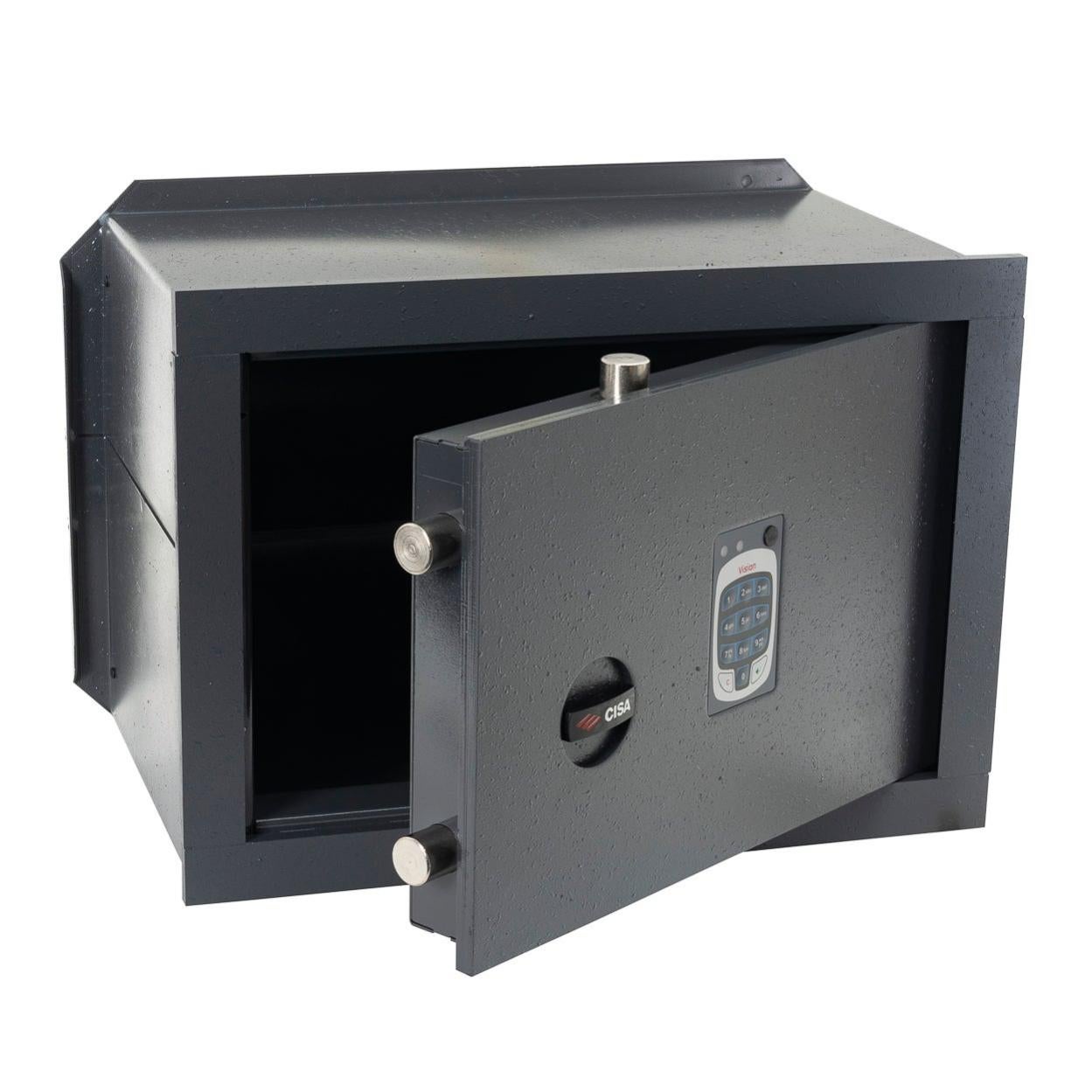 Cassaforte con codice elettronico CISA DGT Vision a incasso L