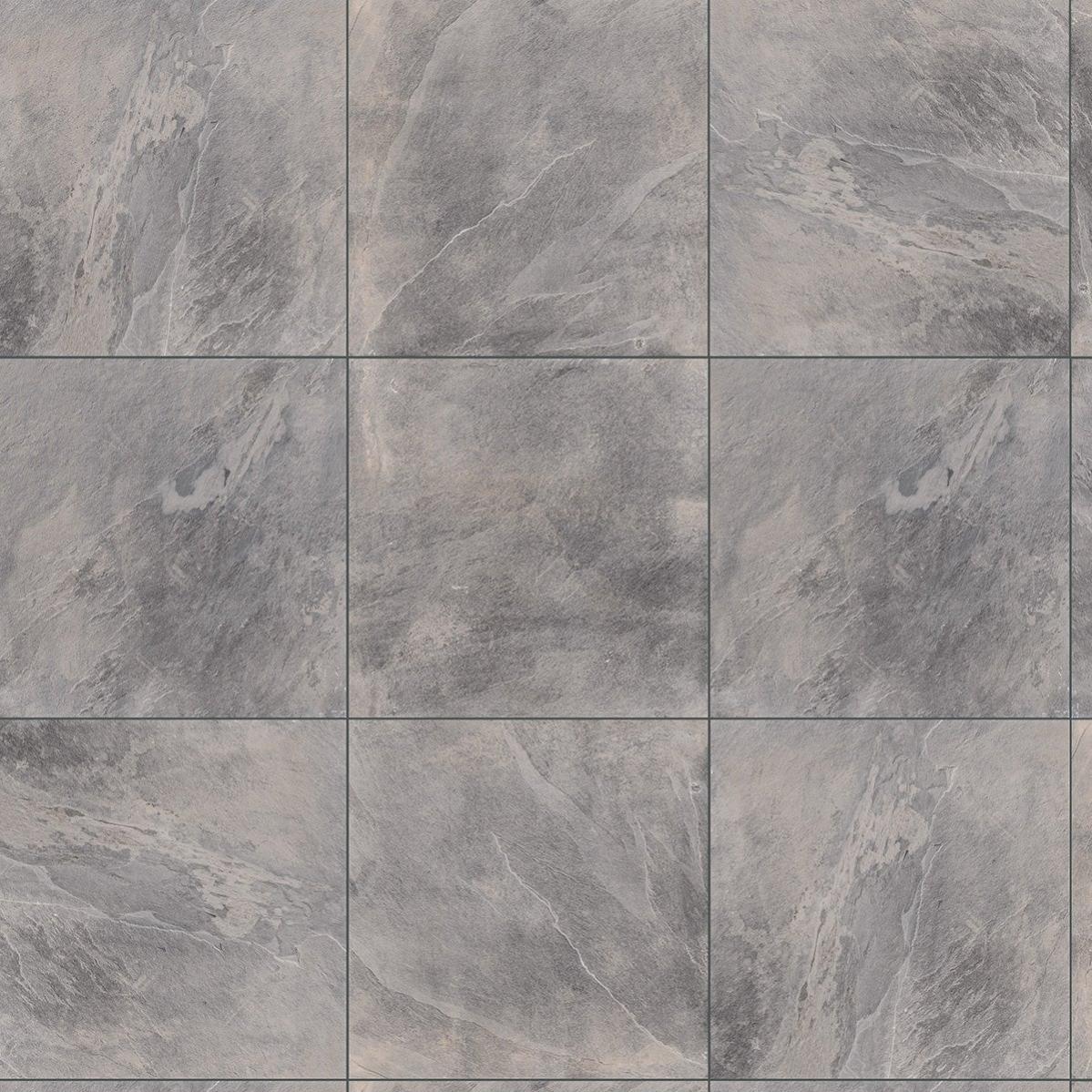 Lastra Slate Grey in pietra grigio 60 x 60 cm, spessore 30 mm | Leroy ...