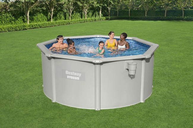 Piscina Fuori Terra Rigida Tonda BESTWAY Hydrium 3 M Leroy Merlin piscina-fuori-terra-rigida-tonda-bestway-hydrium-3-m-leroy-merlin