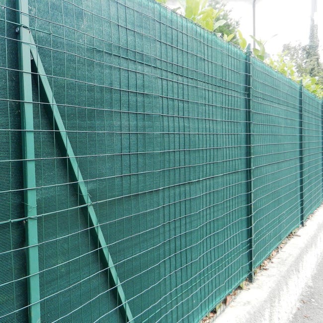vidaXL Rete per Recinzione da Giardino in HDPE 1x1,2 m Verde