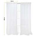 Tenda filtrante Strada bianco occhielli 140x280 cm | Leroy Merlin Tenda filtrante Strada bianco occhielli 140x280 cm | Leroy Merlin
