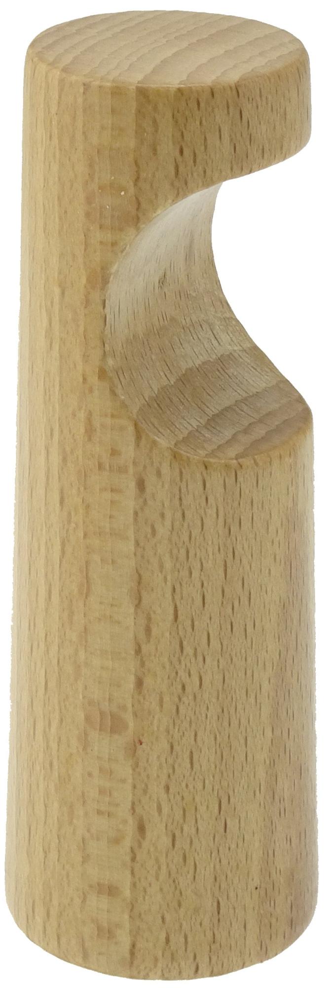 Supporto singolo chiuso 28mm Parigi in legno rovere naturale 12cm