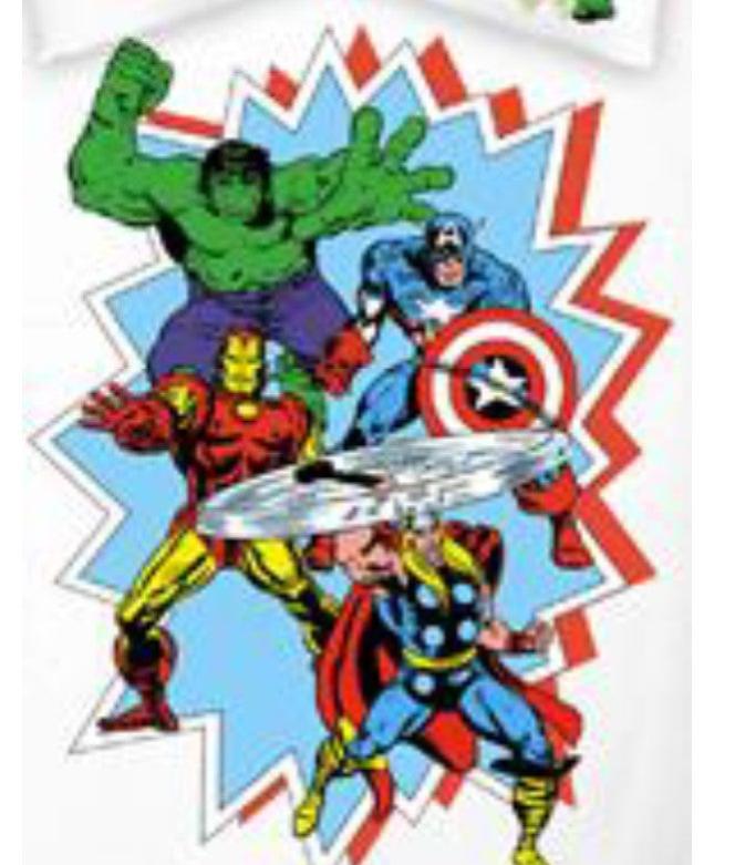 Tenda semi-filtrante Avengers multicolore occhielli 140x280 cm