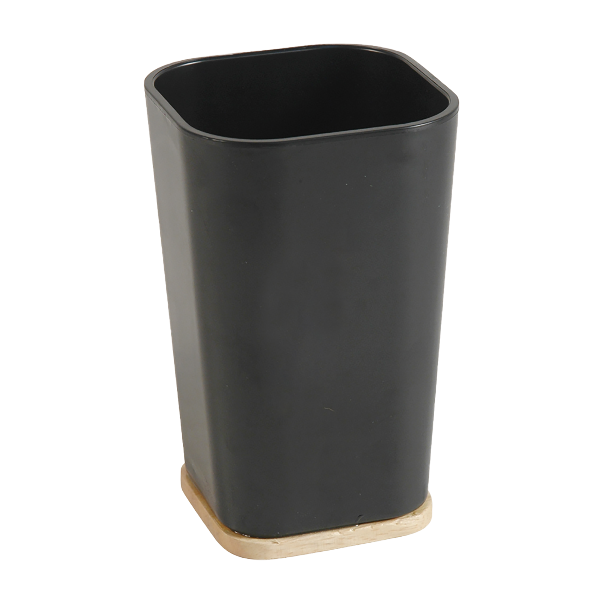 Bicchiere da bagno porta spazzolini Polaris L 10.2 x H 10 in inox cromo | Leroy Merlin