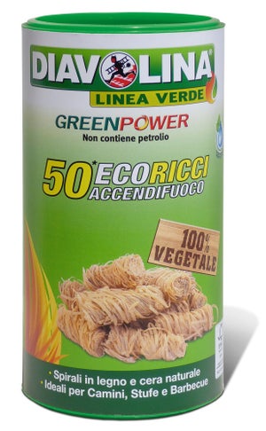 Accendi Fuoco Eco-Riccioli con legno e cera naturale 1 Kg