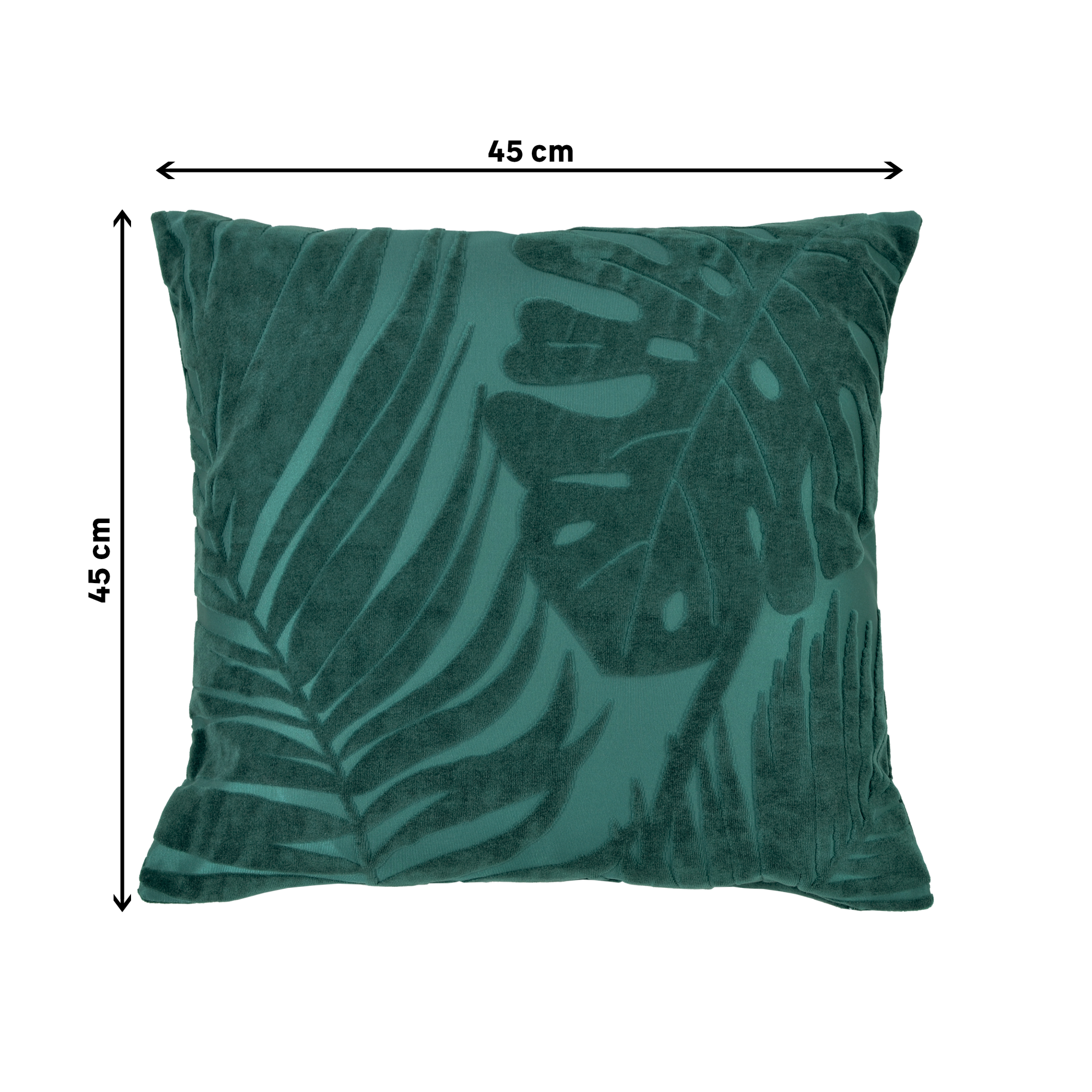 Linenme Federa Per Cuscino In Lino 45x45 Cm Verde Foresta - 100% Lino Lavabile In Lavatrice