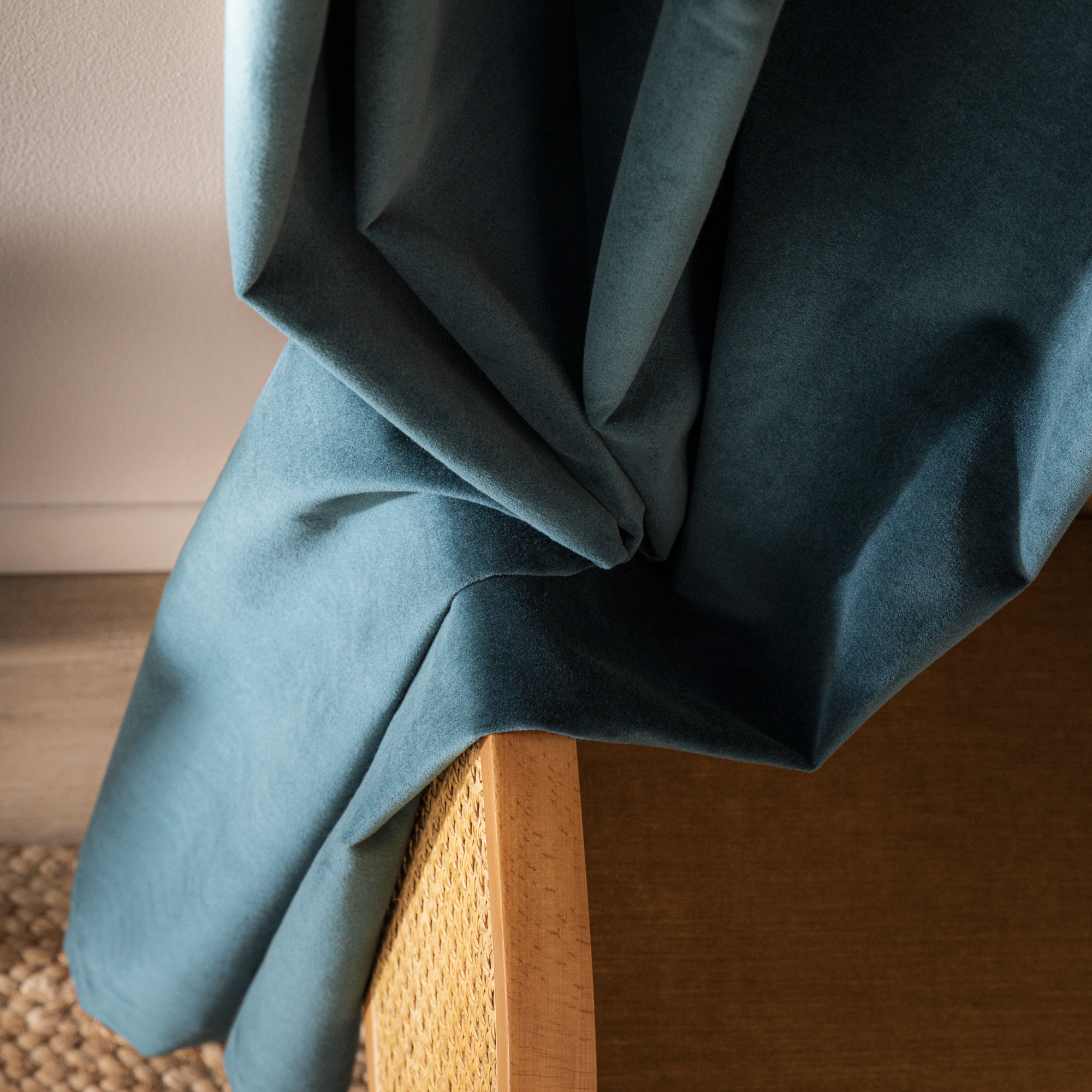 Gardinenbox Tenda Oscurante In Micro Raso Con Occhielli - Sabbia, 245x140 Cm, Lavabile