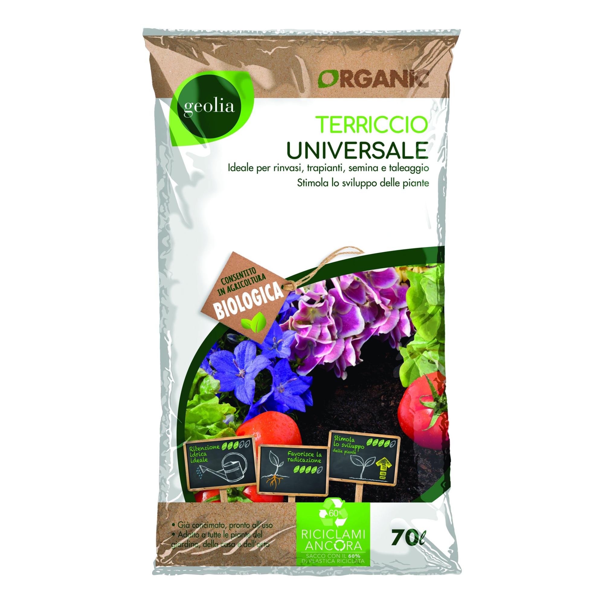 Natura Sol Terriccio Universale 70 Litri – Substrato Premium Con Pomice E Attivatore Radicale, 4 Sacchi (280 LT Totali)