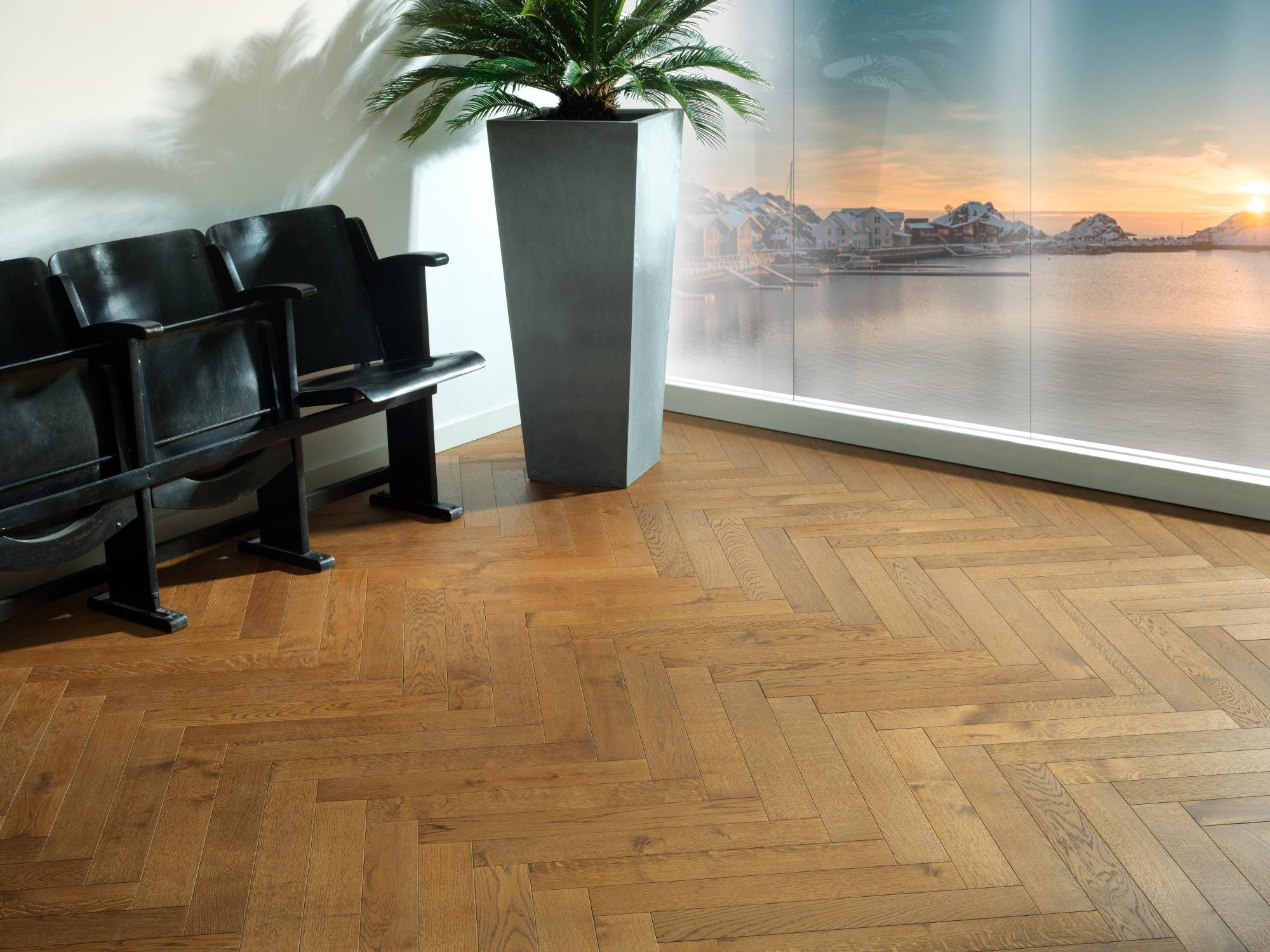 Parquet in rovere tabacco Family opaco sp. 14 mm Double Life | Leroy Merlin