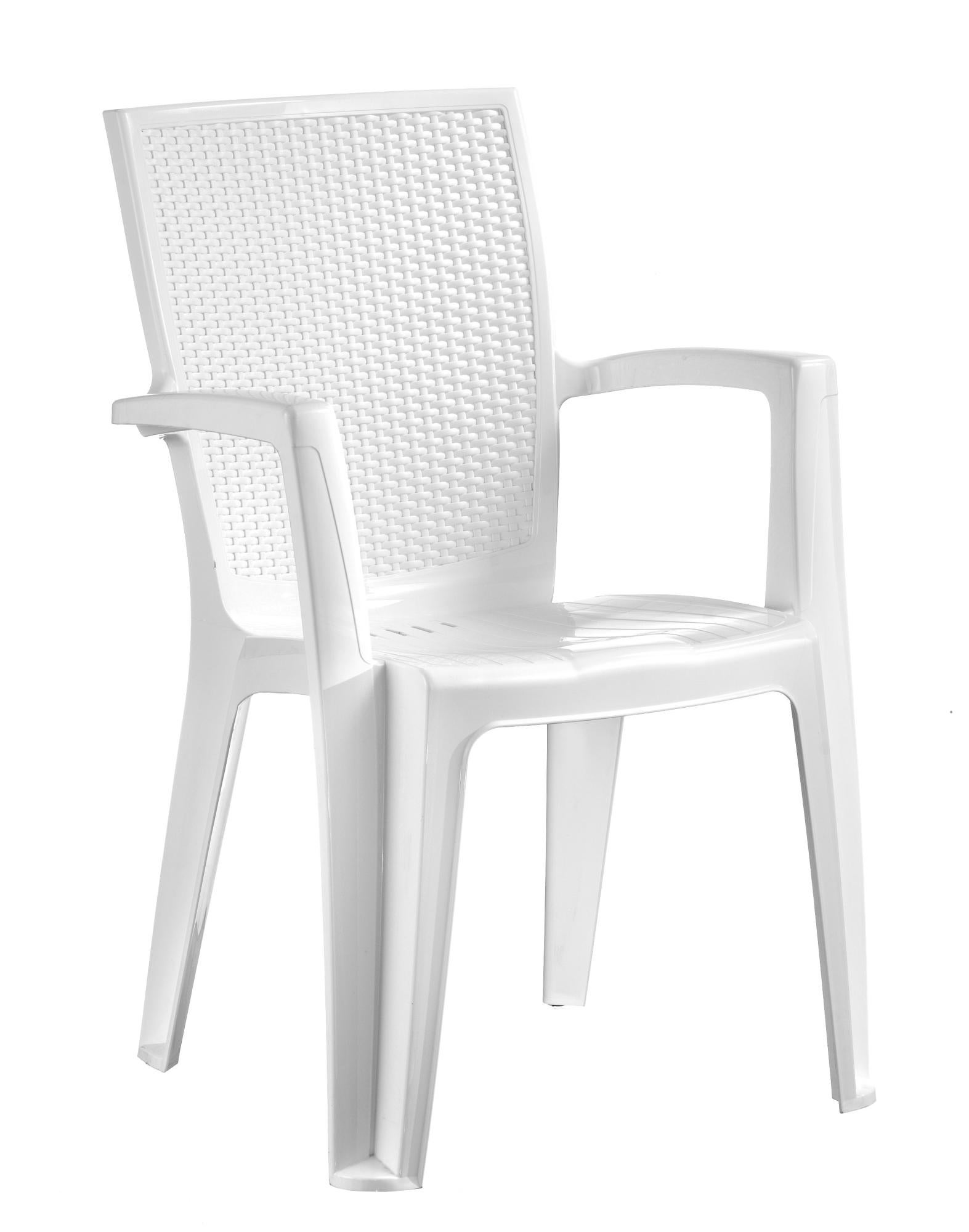 sedia in plastica da giardino