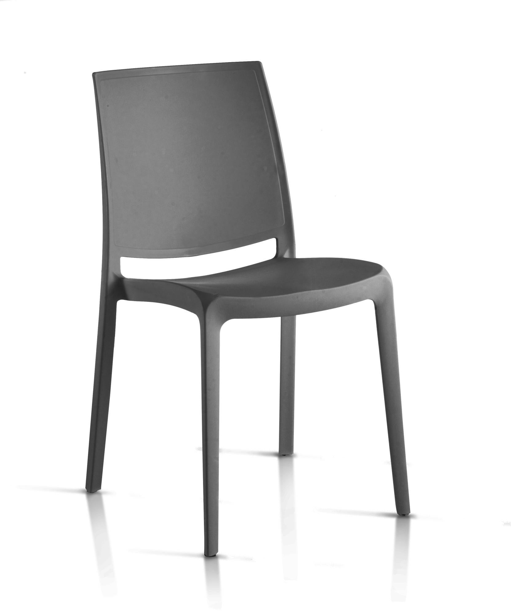 bepco Set di 4 piastre per giardino in gomma, 45,8 x 1,8 cm