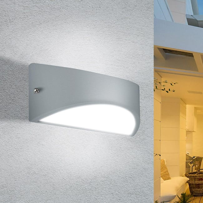 Ranex 5000.466-4 Lot De 4 Appliques Murales LED SMD En Métal Blanc Chaud IP44 160 Lm - Foto 6