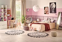 Schöner Wohnen Écharpe avec Passants dissimulés 100% Polyester, Weiß, 250 x 130 cm Schöner Wohnen Écharpe avec Passants dissimulés 100% Polyester, Weiß, 250 x 130 cm