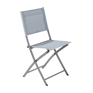 Sedia pieghevole da interno o esterno in acciaio con seduta e schienal –  Briconess Business Italia