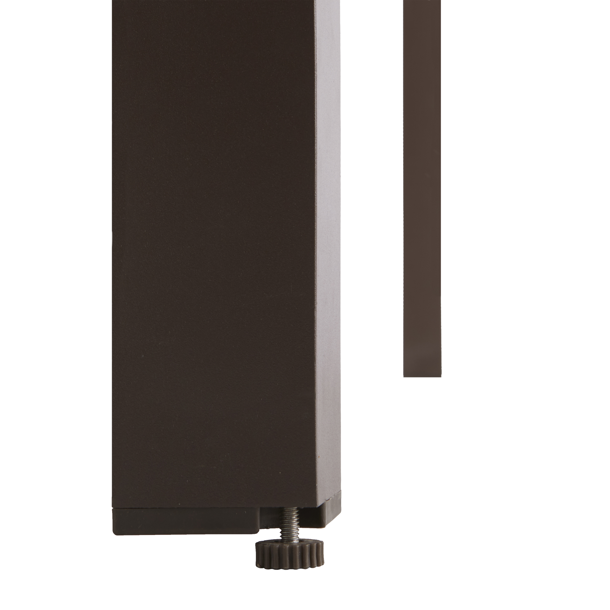 Tavolo Da Giardino Allungabile Lyra NATERIAL In Alluminio Marrone Con Piano In Vetro Per 6 Persone 90 160x90cm 84494123 - Foto 4