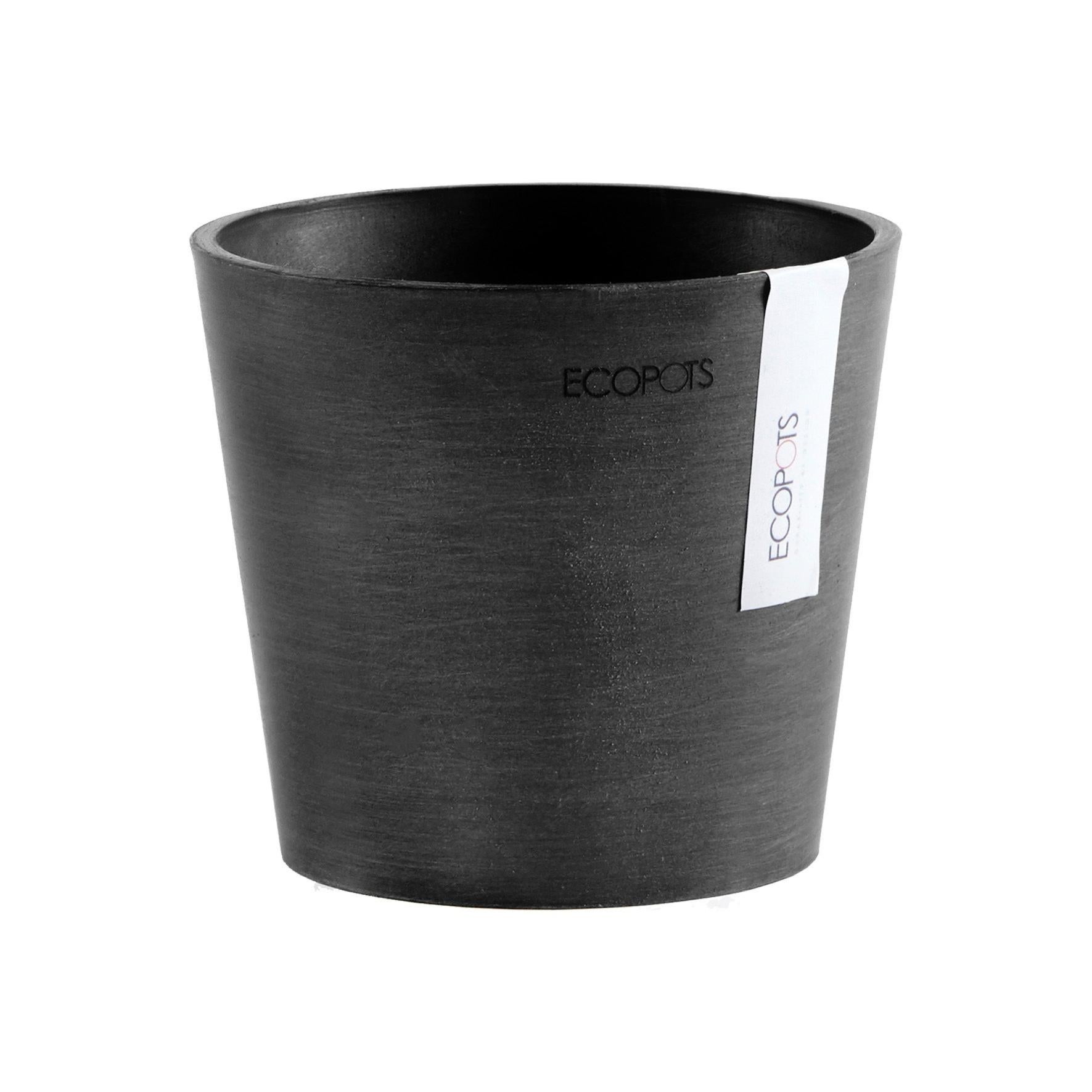 Vaso per piante e fiori Amsterdam ECOPOTS in plastica bianco H 26.5 cm 30 cm | Leroy Merlin