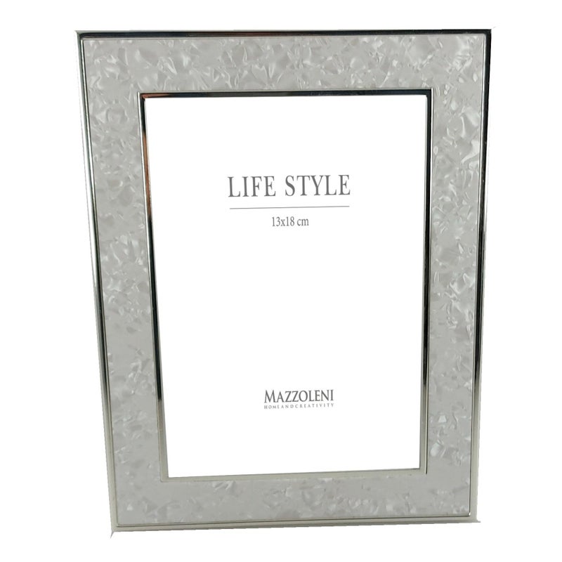 Cornice Lifestyle Blair bianco per foto da 13x18 cm