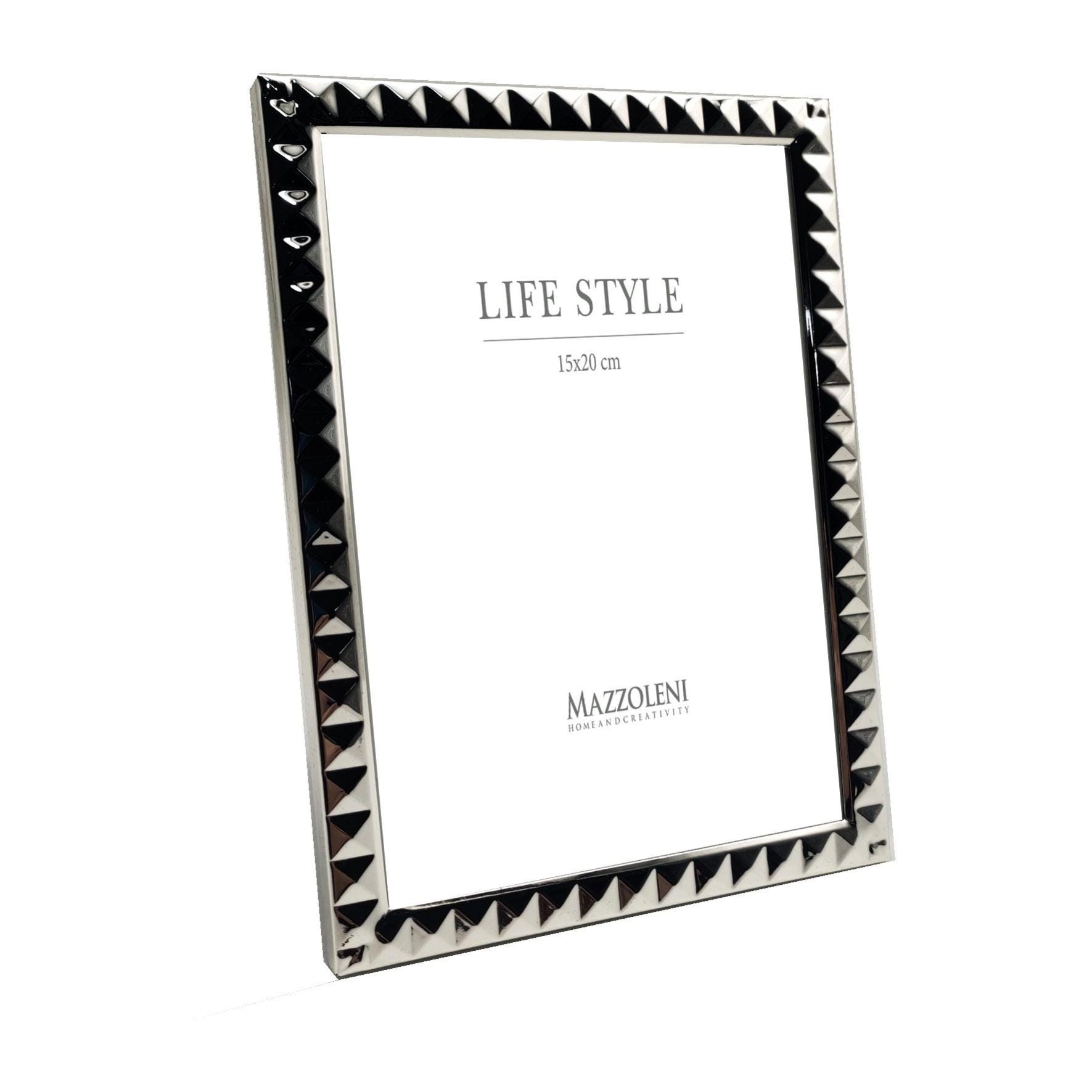 Cornice Lifestyle Charlize argento per foto da 15x20 cm