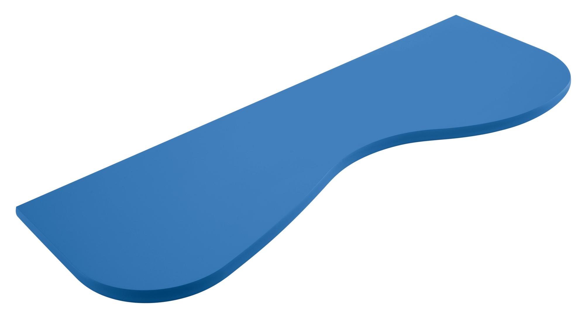 Mensola a muro Cupido in mdf L 96 x P 26 cm blu Leroy Merlin