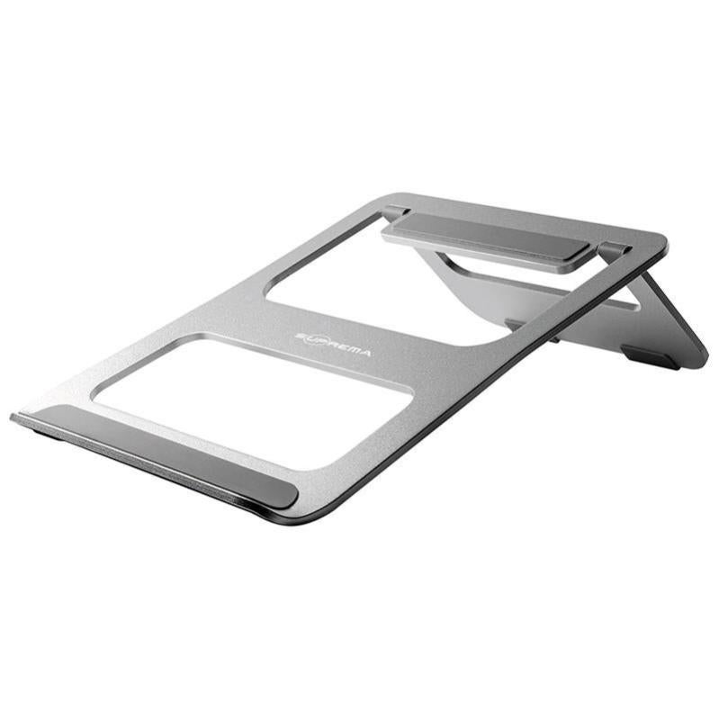 Supporto Da Parete Per Tablet QWORK In Alluminio – Girevole 360°, Adatto A Dispositivi 4.7-15 Pollici – Montaggio A Muro