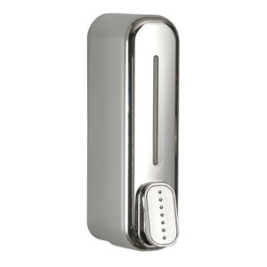 Dispenser bagno Sapone/Igienizzante da parete in Acciaio INOX -  Sanificazione Nitido Shop